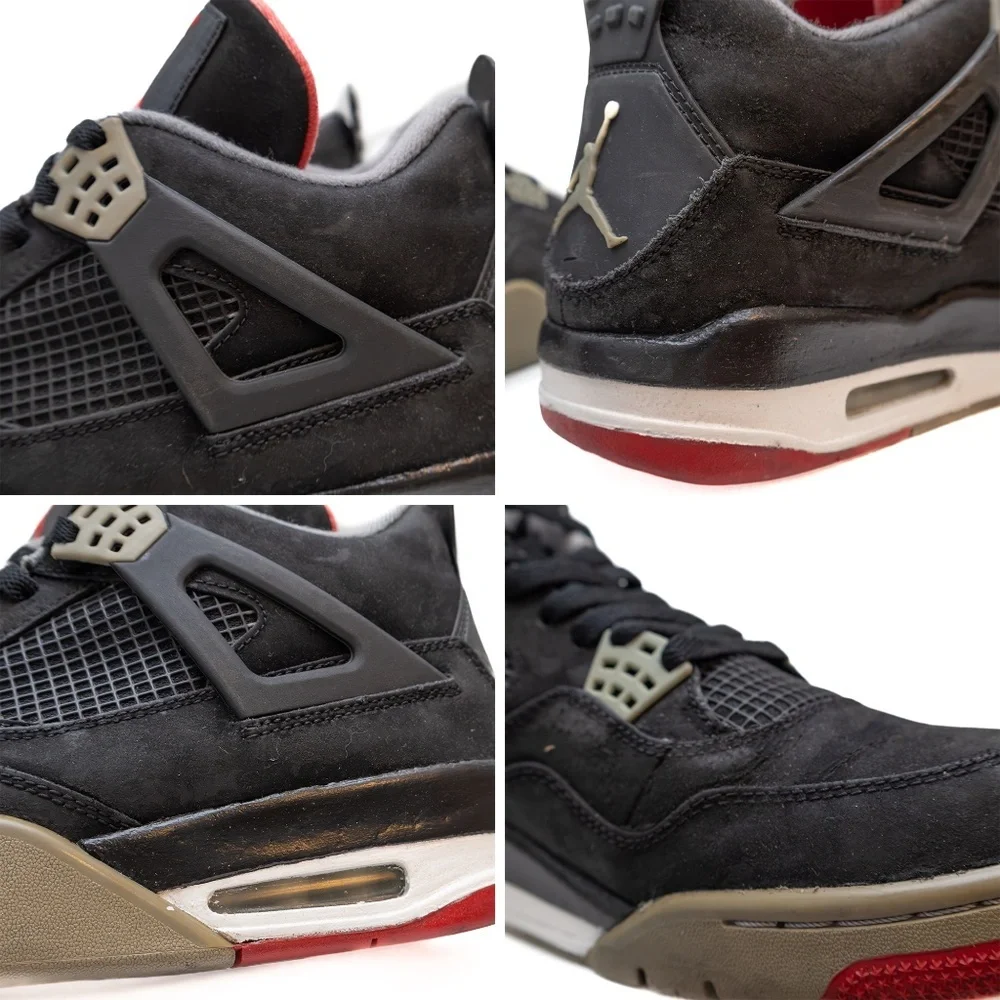 Nike Air Jordan 4‎ Retro ‘Bred’ 2012 OG Box – Size 12.5 / UK 11.5 / EU 47